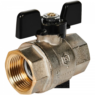 SVB-0002-200025 STOUT Кран шаровой полнопроходной, ВР/ВР, ручка бабочка 1