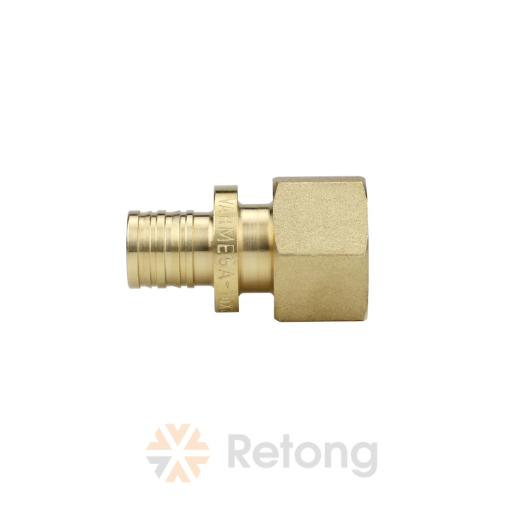 Муфта аксиальная переходная Varmega Slide-fit, латунь 25х1&amp;quot;В