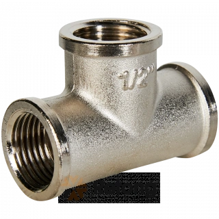 SFT-0020-000012 STOUT Тройник ВВ никелированный 1/2 (270014N040404B)