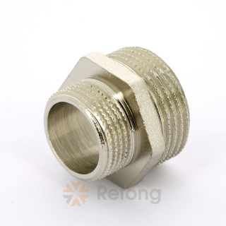 Ниппель, 1&amp;quot;х3/4&amp;quot; НР, никелиров., тип 1552N, Tiemme 1500157