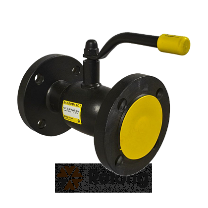 Кран шаровой сталь 09Г2С Ballomax КШТ 61.103 Ду 125 Ру25 фл L=325мм под электропривод с рукояткой ISO F07 BROEN КШТ 61.103.125.А.25