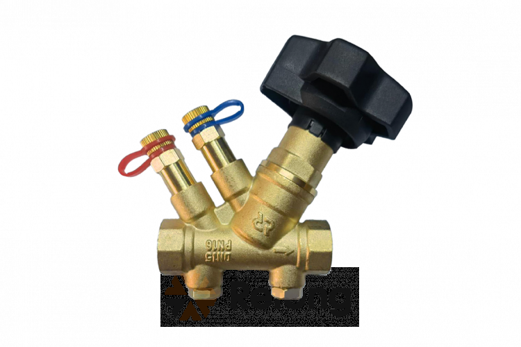 MVT-R DN25 Ручной балансировочный клапан с дренажем