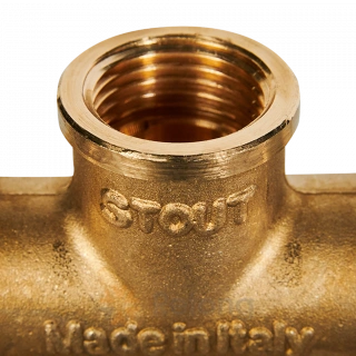 Тройник Stout, 1/2&amp;quot; ВВ