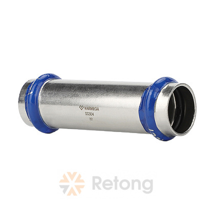 Муфта надвижная Varmega Inox Press 18x18
