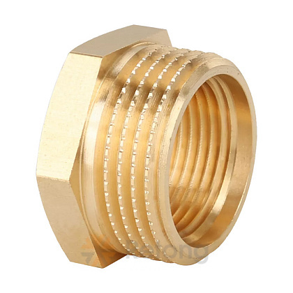 Футорка Gappo 1 1/4&amp;quot; х 3/4&amp;quot; НР-ВР, латунная