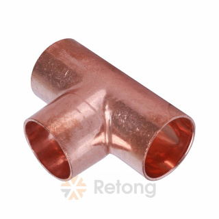 Тройник Sanha 5130, медь 22, пайка