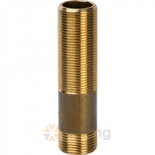 Удлинитель латунный (длинная резьба) 1/2&amp;quot; НР 150 мм, Stout SFT-0032-012150