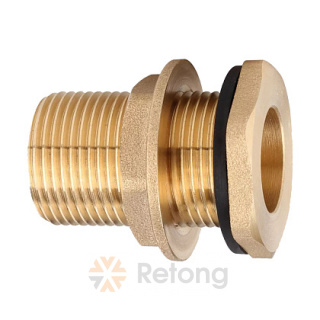 Врезка Gappo 1/2" для резервуара латунная