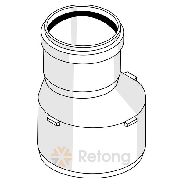Переходник Rehau RAUPIANO 160х110