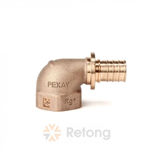 Угольник-переходник РЕХАУ с внутренней резьбой 25-Rp 1 RX+