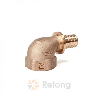 Угольник-переходник РЕХАУ с внутренней резьбой 25-Rp 1 RX+