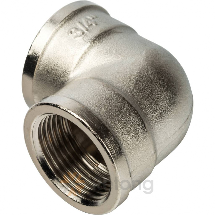 Угол Stout, никель латунь 3/4&amp;quot; ВВ