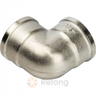 Угол Stout, никель латунь 3/4&amp;quot; ВВ