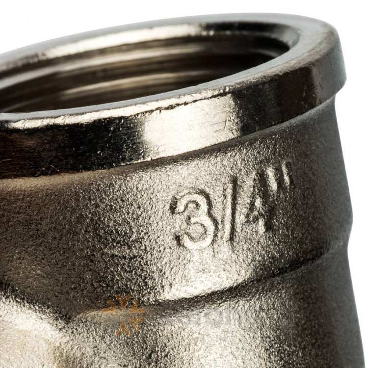 Угол Stout, никель латунь 3/4&amp;quot; ВВ