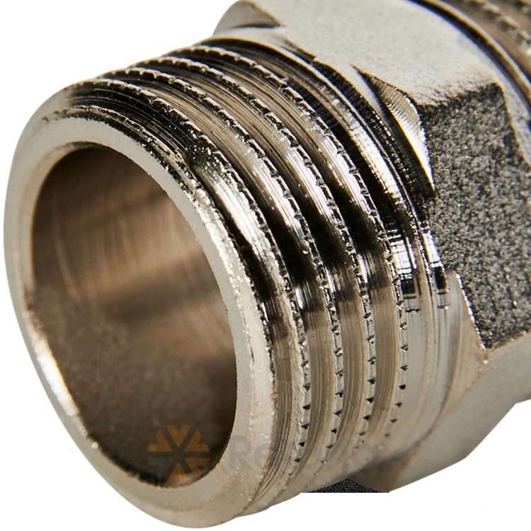 Ниппель Stout, латунь никель, 1/2&amp;quot;НН