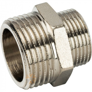 Ниппель редукционный Stout, никель 1х3/4&amp;#039; НН