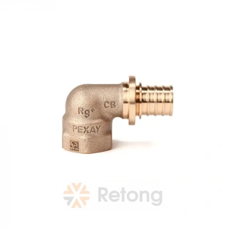 Угольник-переходник РЕХАУ с внутренней резьбой 20-Rp 1/2 RX+
