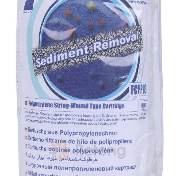 Картридж AquaFilter AQM 10 из полипропиленового шнура 10мкр FCPP10