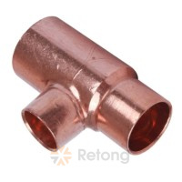 Тройник переходной Sanha 5130, медь 42x28x35, пайка