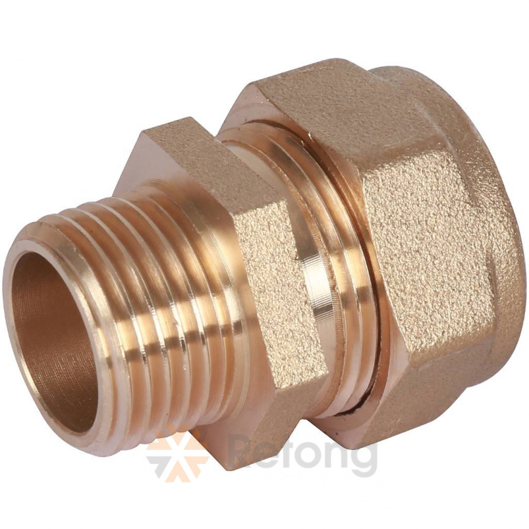 Муфта латунь 15Aх1/2&amp;quot; обжим/НР STAHLMANN SSML1501/2BEF