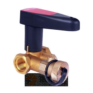 Клапан балансировочный ручной латунь Basic Ду 20 G3/4&amp;quot; Ру25 ВР Kvs=4.65м3/ч без ниппелей BROEN 44490000-001003