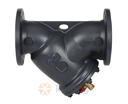 Фильтр сетчатый FVF Ду125 со сливным краном,