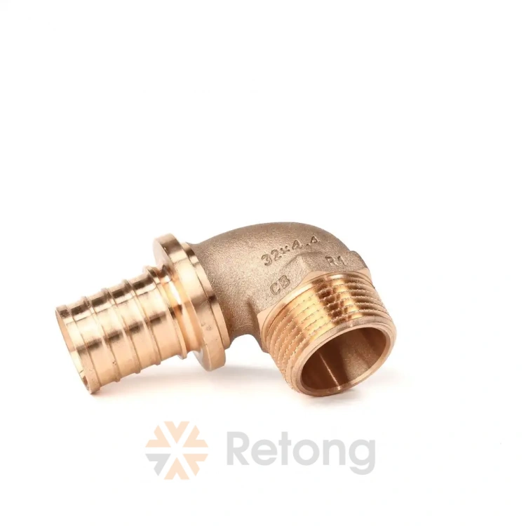 Угольник-переходник РЕХАУ с наружной резьбой 32-R 1 RX+