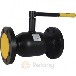 Кран стальной Broen Балломакс для теплоснабжения полный проход ф/ф DN 65 PN 16 с рукояткой