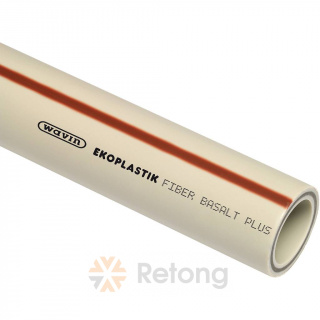 Труба Ekoplastik ППР FIBER BASALT PLUS S3,2 32x4,4 (4,0м)
