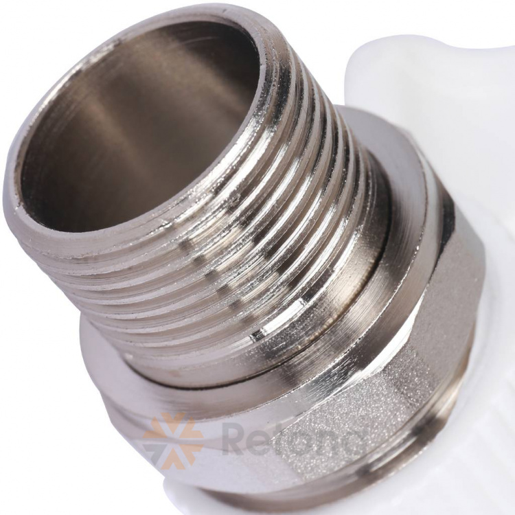 Шаровой кран Политэк для радиатора угловой ПП 25х3/4