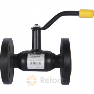БРОЕН Балломакс КШТ 60.103.025 кран шар.сталь станд. проход DN 025 PN 40 фланц. с рукояткой [КШТ 60.103.025.А.40]