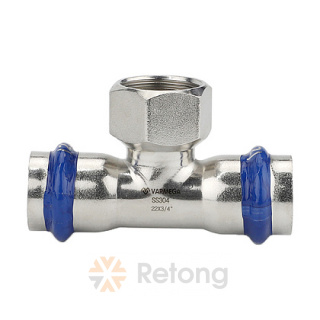 Тройник переходной Varmega Inox Press 28x1&amp;quot; В