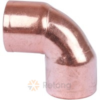 Угол Sanha 5090, 90°, медь 42, пайка