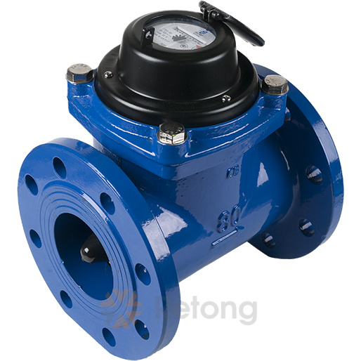 Счётчик х/в турбинный Ду 80 Ру16 Qn=100 м3/ч 50С L=225мм фл IP67 СТВХ Декаст 78-80-01