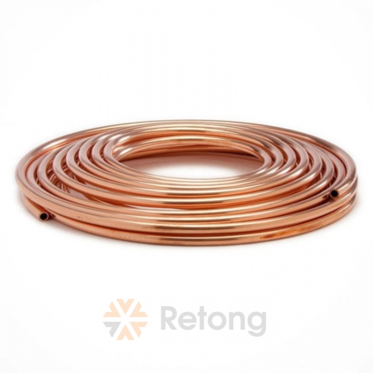 Труба медная 10 х 0,8 мм Hailiang бухта 50 м отожженая