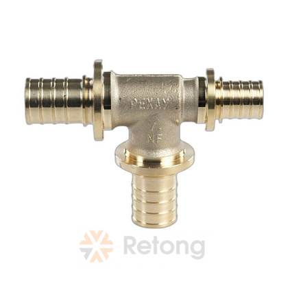 Тройник с уменьшенным торцевым проходом 25-25-16 MX