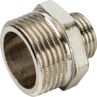 Ниппель редукционный Stout, никель 1х1/2&amp;#039; НН