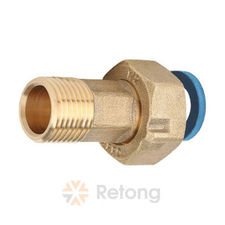 Американка с накидной гайкой Gappo 1/2" НР-ВР, латунная