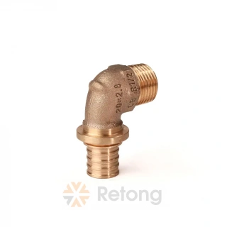 Угольник-переходник РЕХАУ с наружной резьбой 20-R 1/2 RX+