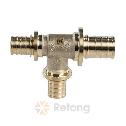 Тройник с уменьшенным боковым и торцевым проходами 50-32-40 MX