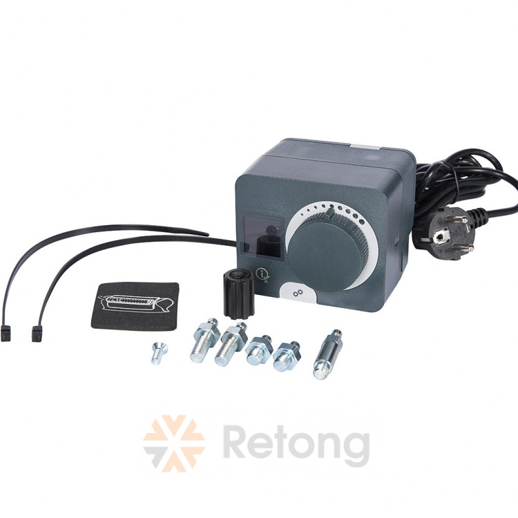 Сервопривод для трехходовых клапанов Stout с датчиком фикс.температуры, 230В