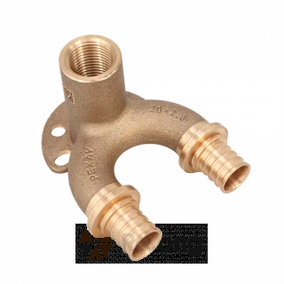 Проточный настенный угольник РЕХАУ 20/20-Rp 1/2 длинный RX+