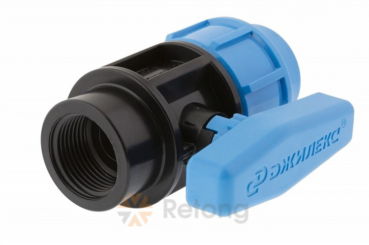 Кран шаровый Джилекс для ПНД 32х1 В