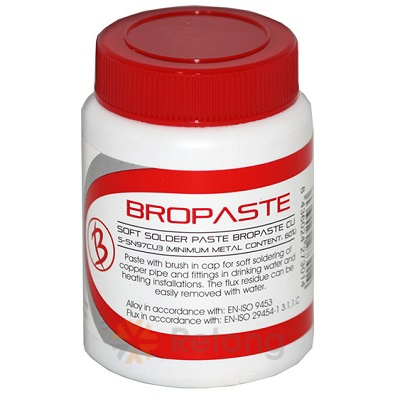 Флюс для мягкого припоя Sn97Cu3 (BROPASTE Cu), 250g