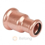 Муфта редукционная Sanha 6240, медь 35x28, пресс