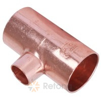 Тройник переходной Sanha 5130, медь 28x18x28, пайка