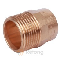 Переход Sanha 4243G, бронза 35x11/4 Н, пайка