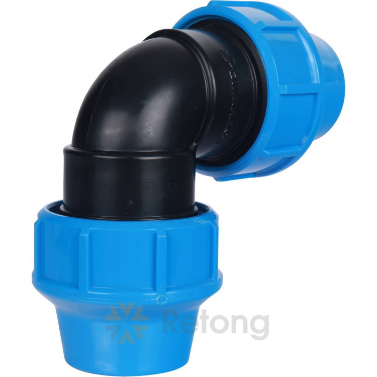 Отвод Джилекс для ПНД 90° 40