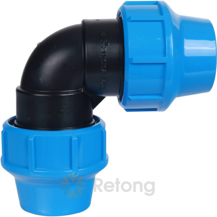 Отвод Джилекс для ПНД 90° 40