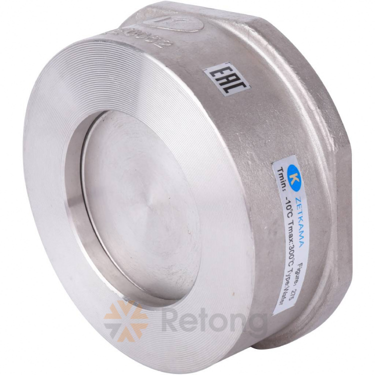 Клапан обратный межфланцевый Zetkama DN 080 275I080E51